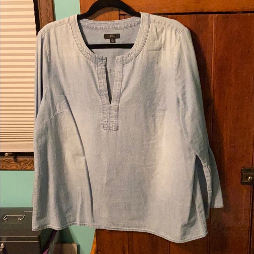 J Crew Denim Tunic